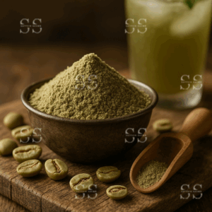 Green Coffee Beans Powder |Natural Weight Loss | Antioxidant-Rich | Detox Support