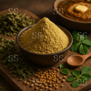 Methi Powder (Fenugreek Powder) 100% Pure | Ayurvedic Wellness | Culinary & Cosmetic Uses