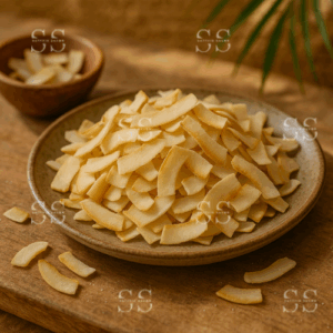 Coconut Chips | Crunchy & Wholesome | Lightly Toasted Goodness